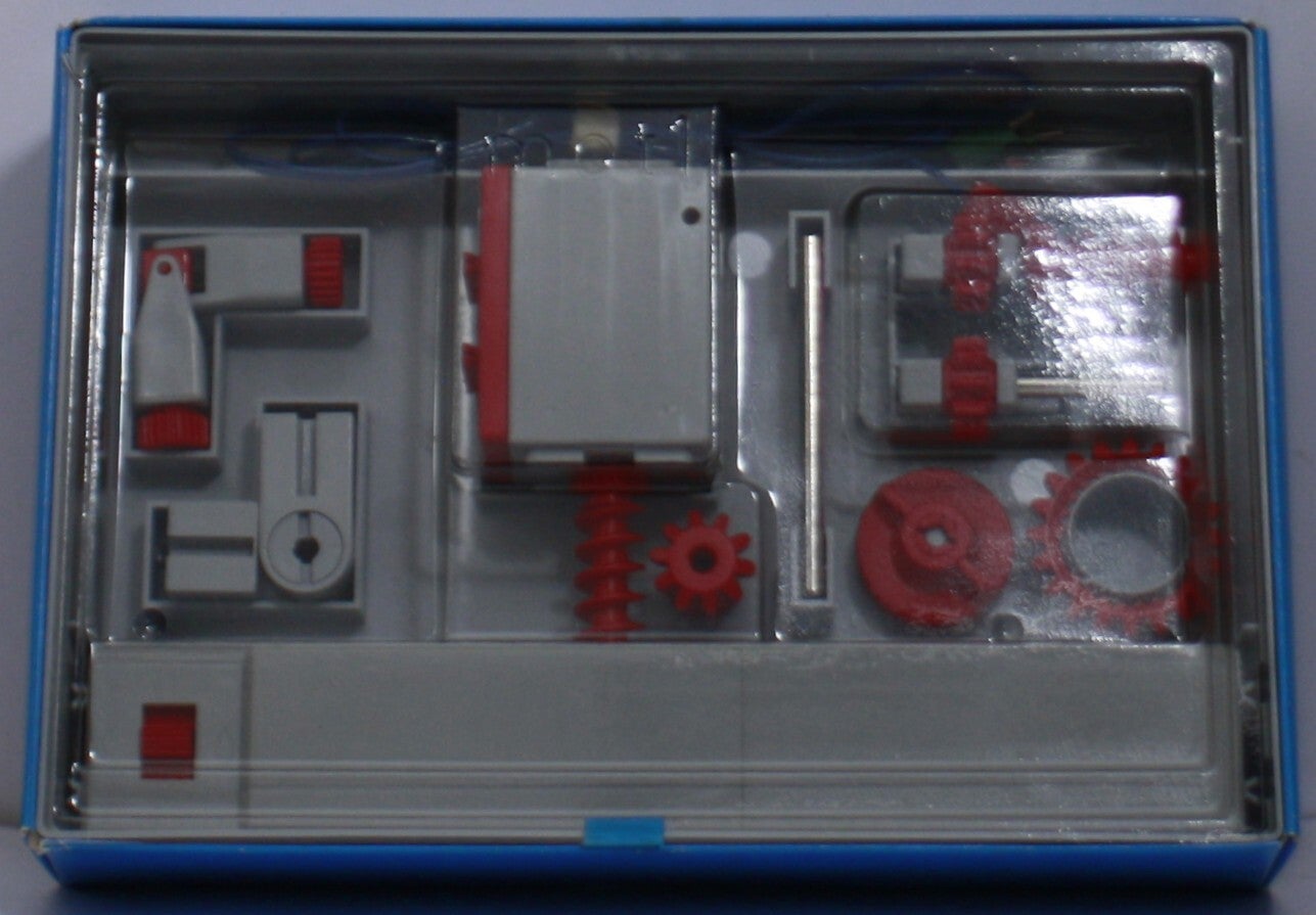 Fischer Technik Mot 1 Motor en batterijhouder