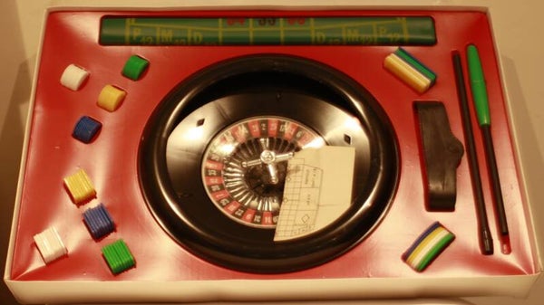 European toy art. 170 Roulette campione