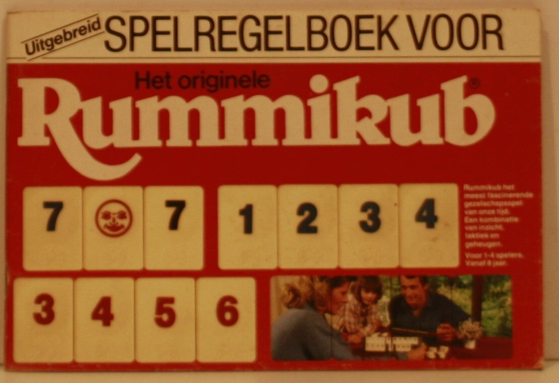 Goliath rummikub spelregelboek