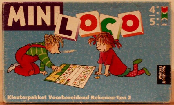 Loco mini Basisdoos Kleuterpakket voorbereidend rekenen 1 en 2