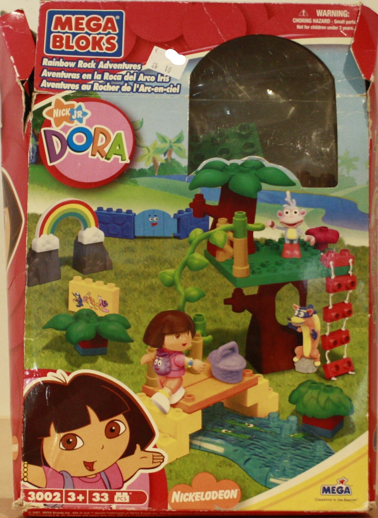 Mega Bloks Dora 3002 Het avontuur bij Rainbow Rocks