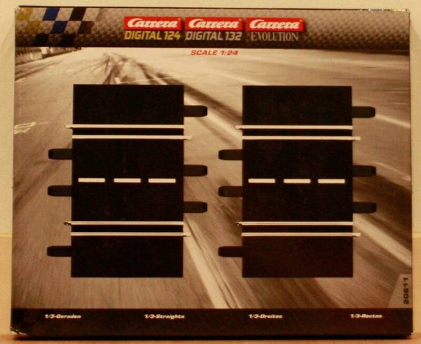 Carrera Evolution Digitaal 1/32 en 1/24 recht 1/3