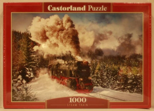 Castorland 103409-2 puzzel Steam train 1000 stukjes