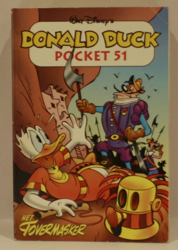 Donald Duck pocket 051 Het Tovermasker