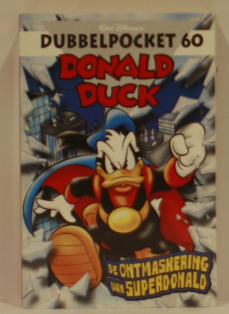 Donald Duck Dubbelpocket 60 De ontmasering van superdonald