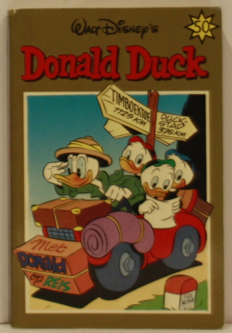 Donald Duck pocket serie 2 nr 50 Met Donald op reis