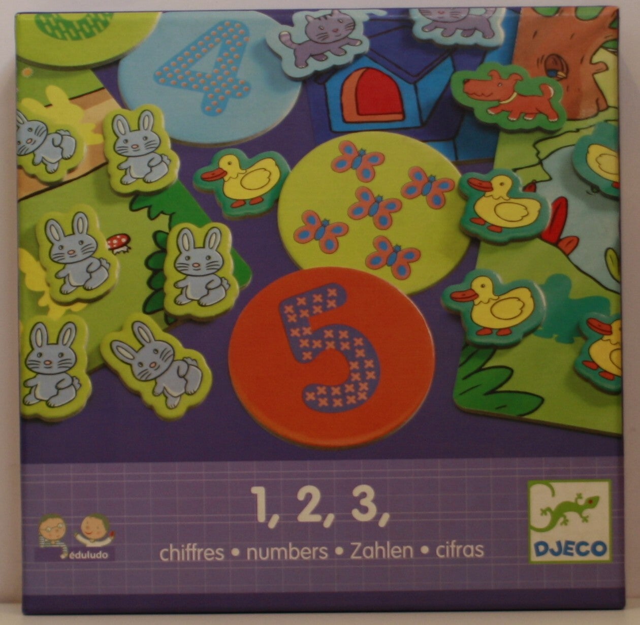 Djeco 1, 2, 3,  Cijfers