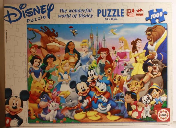 Educa 11978 puzzel The wonderfull world of Disney  1000 stukjes