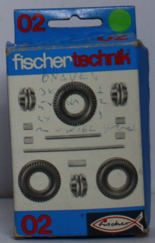 Fischer Technik 02 banden assen en naven