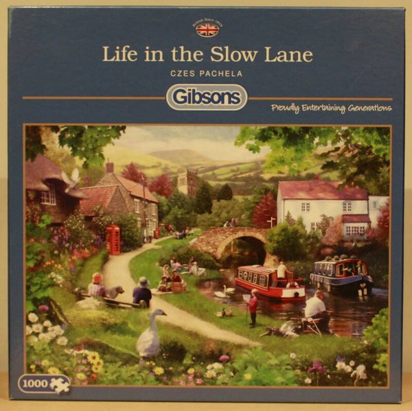 Gibsons puzzel Life in the Slow Lane 1000 stukjes