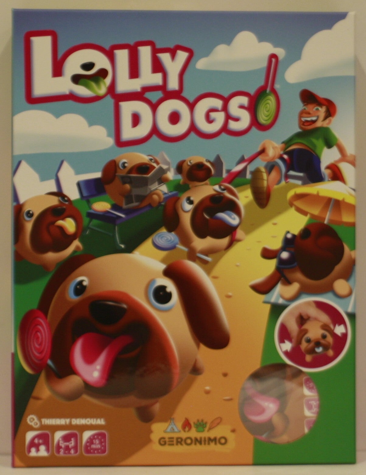 Geronimo Lolly dogs
