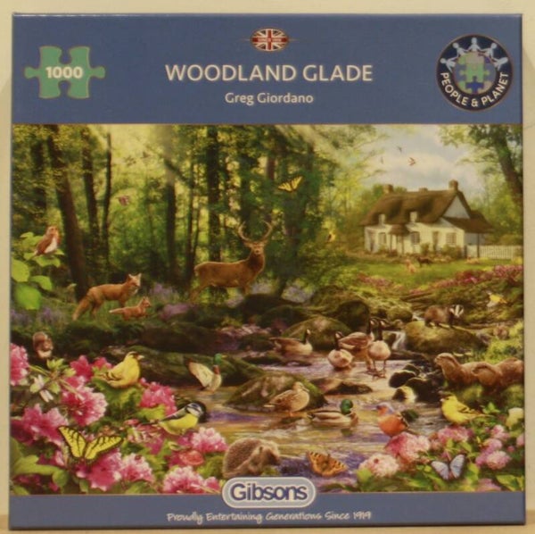 Gibsons puzzel Woodland Glade 1000 stukjes