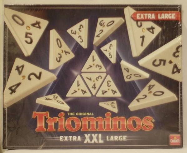 Goliath Triominos XXL tekst op de stenen