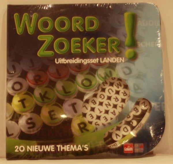 Goliath Woordzoeker uitbreidingsset Landen 20 nieuwe thema's