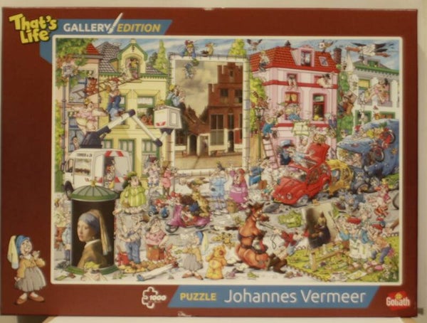 Goliath Puzzel 911891 Johannes Vermeer 1000 stukjes
