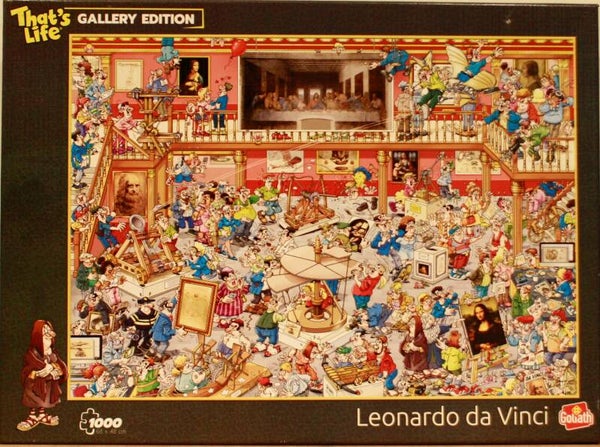 Goliath That´s life Leonardo Da Vinci  1000 stukjes