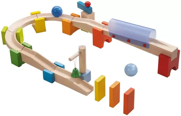 Haba mijn eerste kogelbaan tunnelvaart