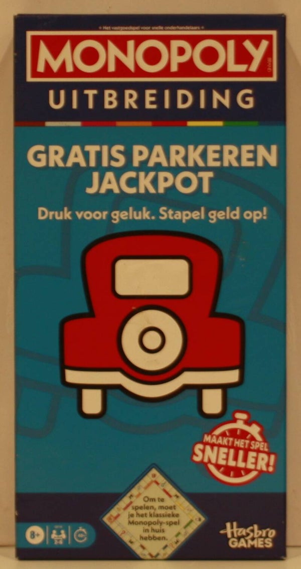 Hasbro G0718 104 Monopoly uitbreiding gratis parkeren