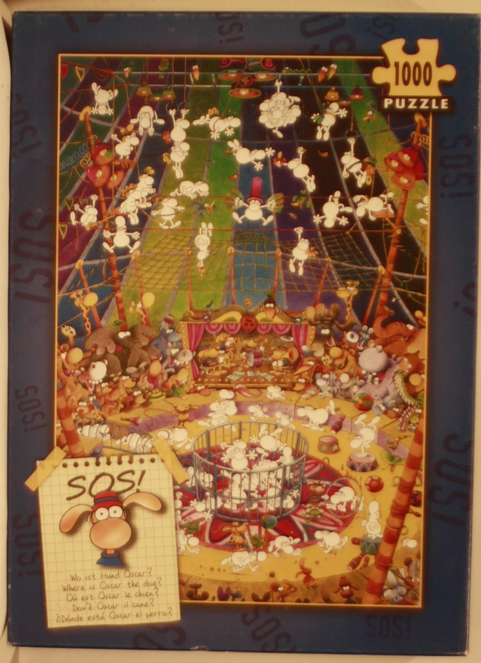 Heye puzzel 29044 Mordillo SOS Oscar 1000 stukjes