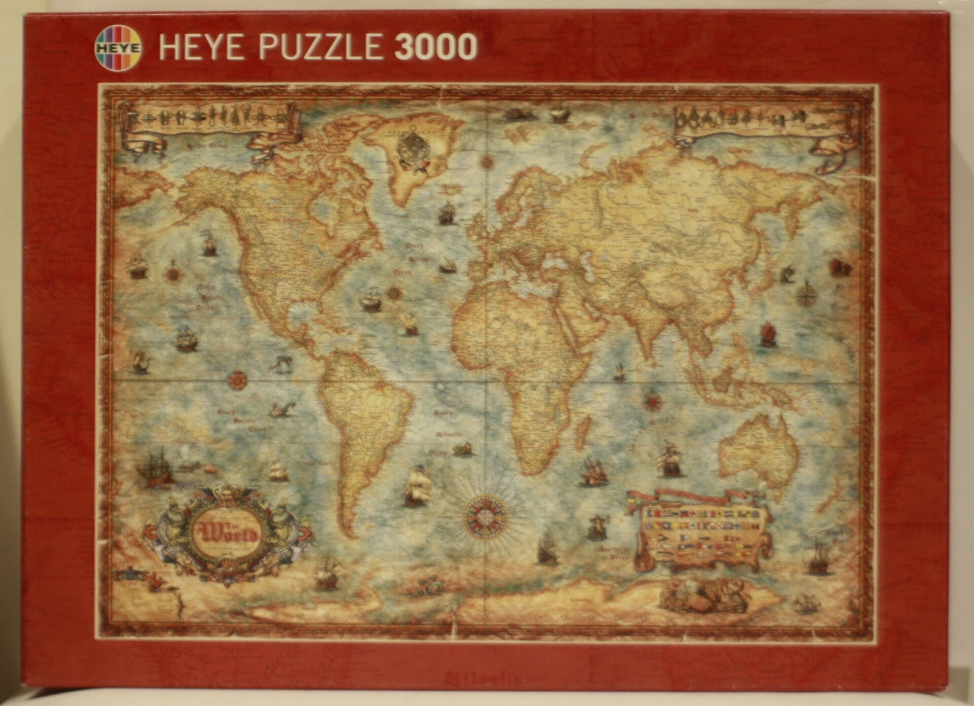 Heye 29275 puzzel The World 3000 stukjes
