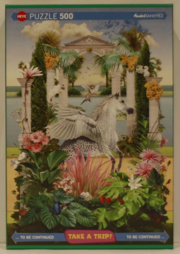 Heye 30113 puzzel Take A Trip! André Sanchez 500 stukjes