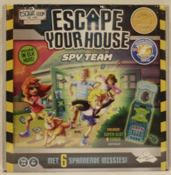 Identity Games Escape your house spy team