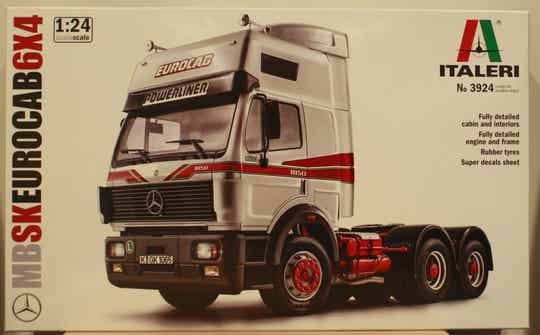 Italeri 1/24 MB SK eurocab 6x4