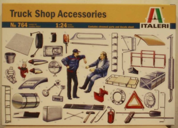 Italeri 1/24 Truck shop accessories