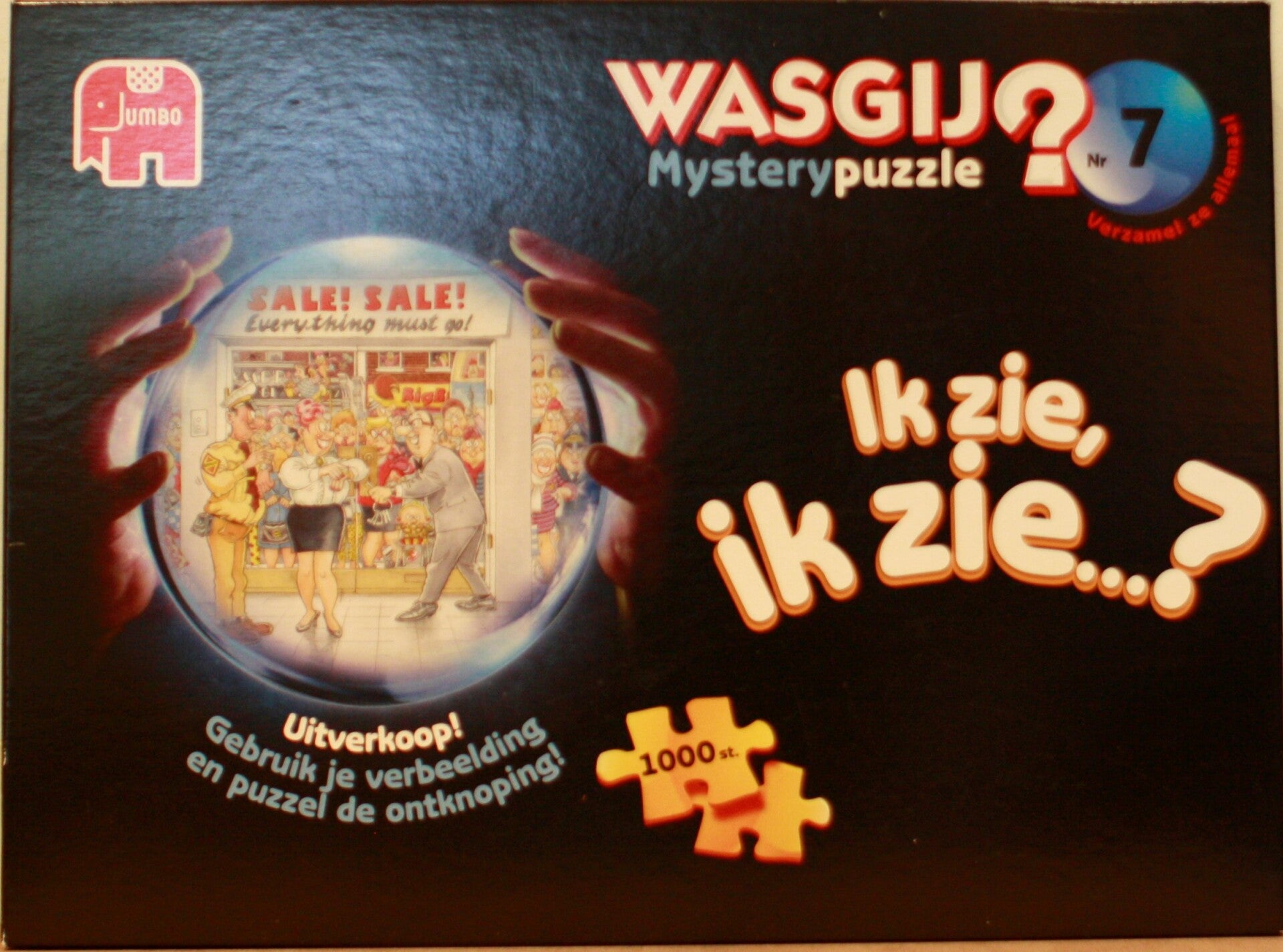 Shop your Puzzel Wasgij Mystery 27 Vlam In De Pan! | Dutch Label Store B.V