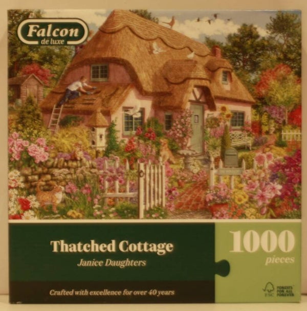 Falcon 1110500137 puzzel Thatched Cottage 1000 stukjes