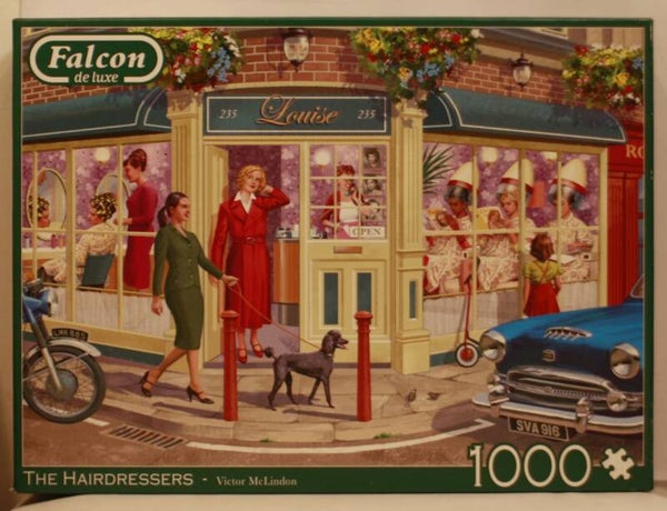 Falcon 11323 puzzel The hairdressers  1000 stukjes