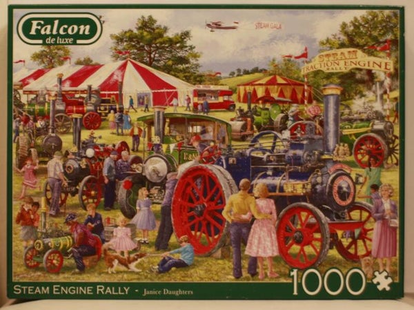 Falcon 11389 puzzel Steam Engine Rally 1000 stukjes