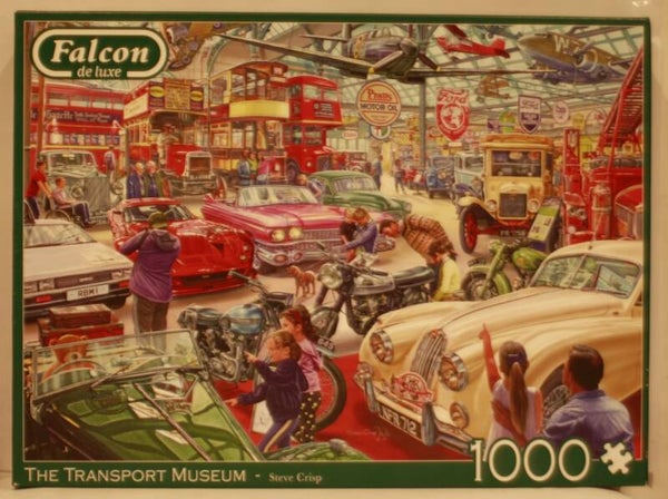 Falcon 11392 puzzel The transport museum 1000 stukjes