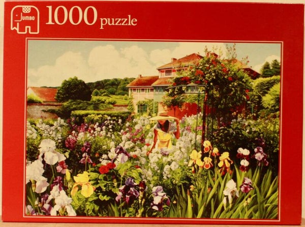 Jumbo puzzel Bloemenfantasie 1000 stukjes