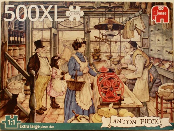 Jumbo Anton Pieck  500XL stukjes De kruidenier