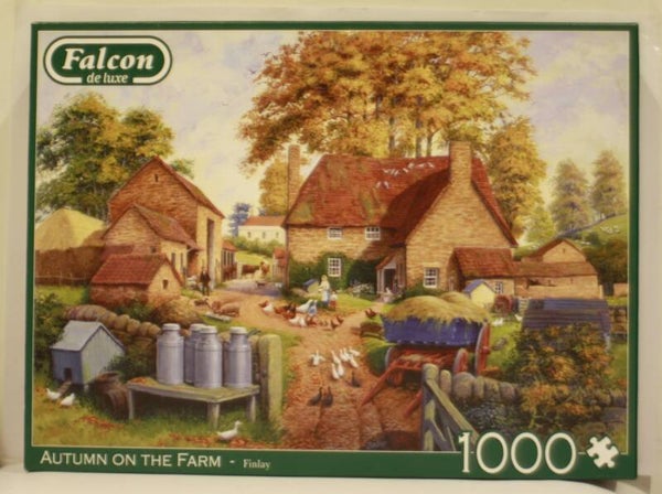 Falcon 11274 puzzel Autumn on the farm 1000 stukjes