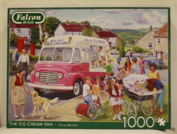 Falcon 11339 puzzel The ice cream van 1000 stukjes