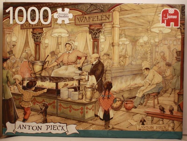 Jumbo Anton Pieck 17091 puzzel De poffertjeskraam 1000 stukjes