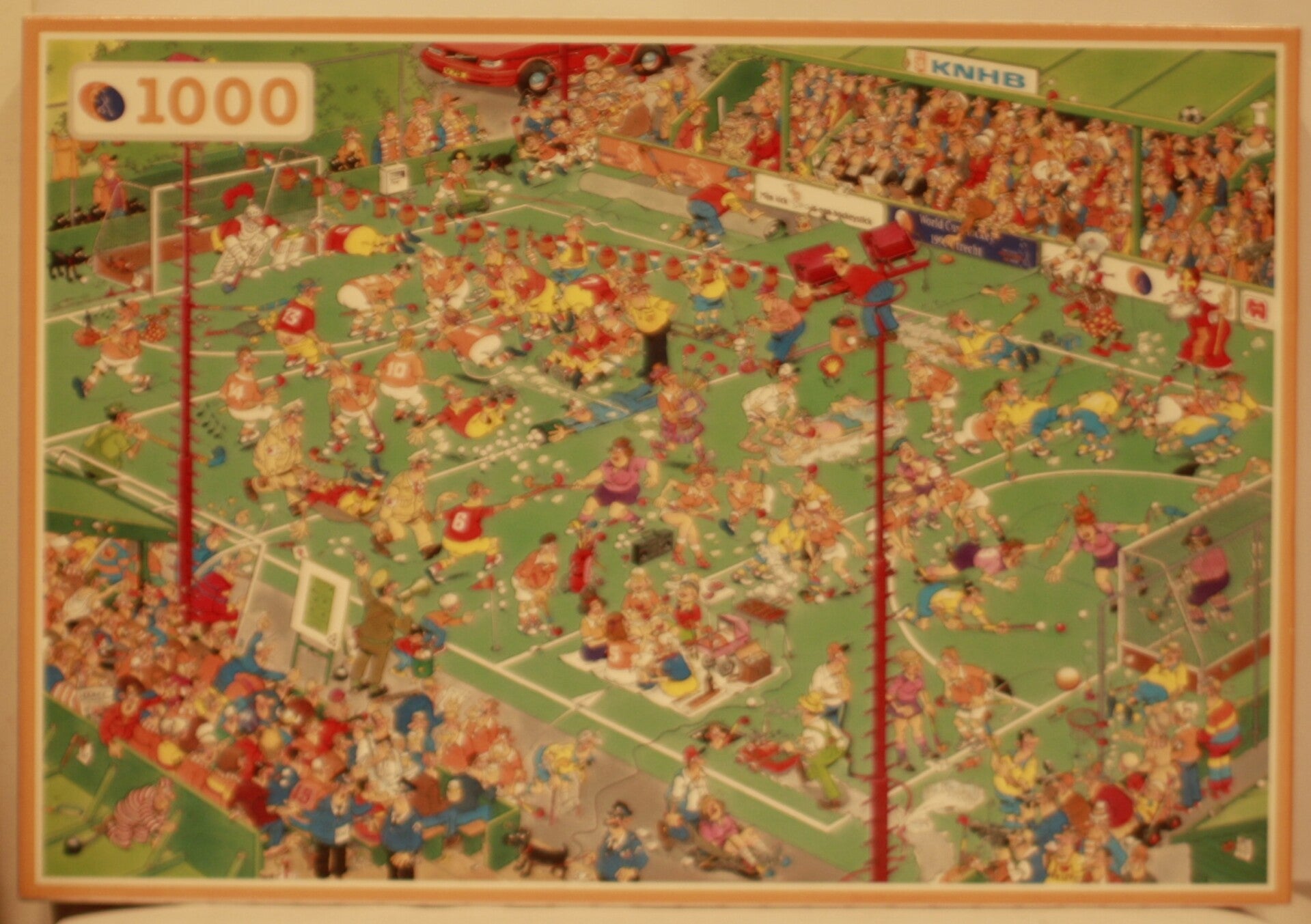 Jan van Haasteren puzzel hockey 100 jaar KNHB 1000 stukjes