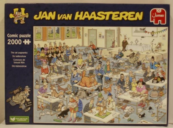 Jan van Haasteren puzzel 1110100033 De Kattenshow 2000 stukjes