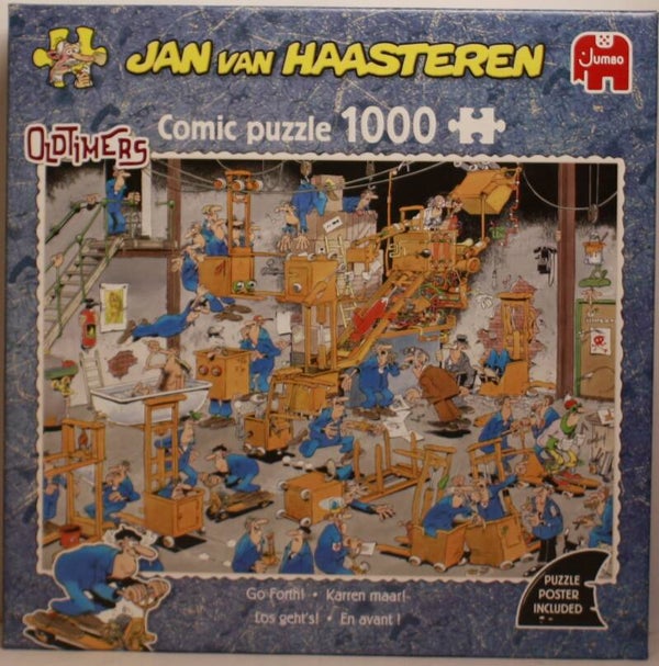 Jan van Haasteren 1110100528 Oltimers Karren Maar 1000 stukjes