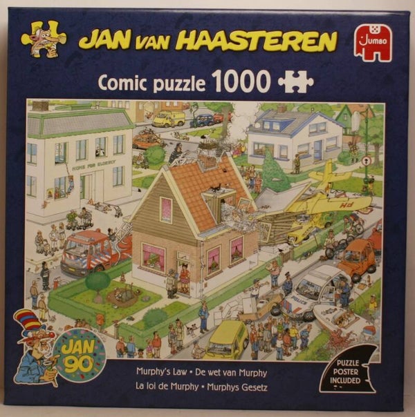 Jan van Haasteren 1110100814 De wet van Murphy 1000 stukjes