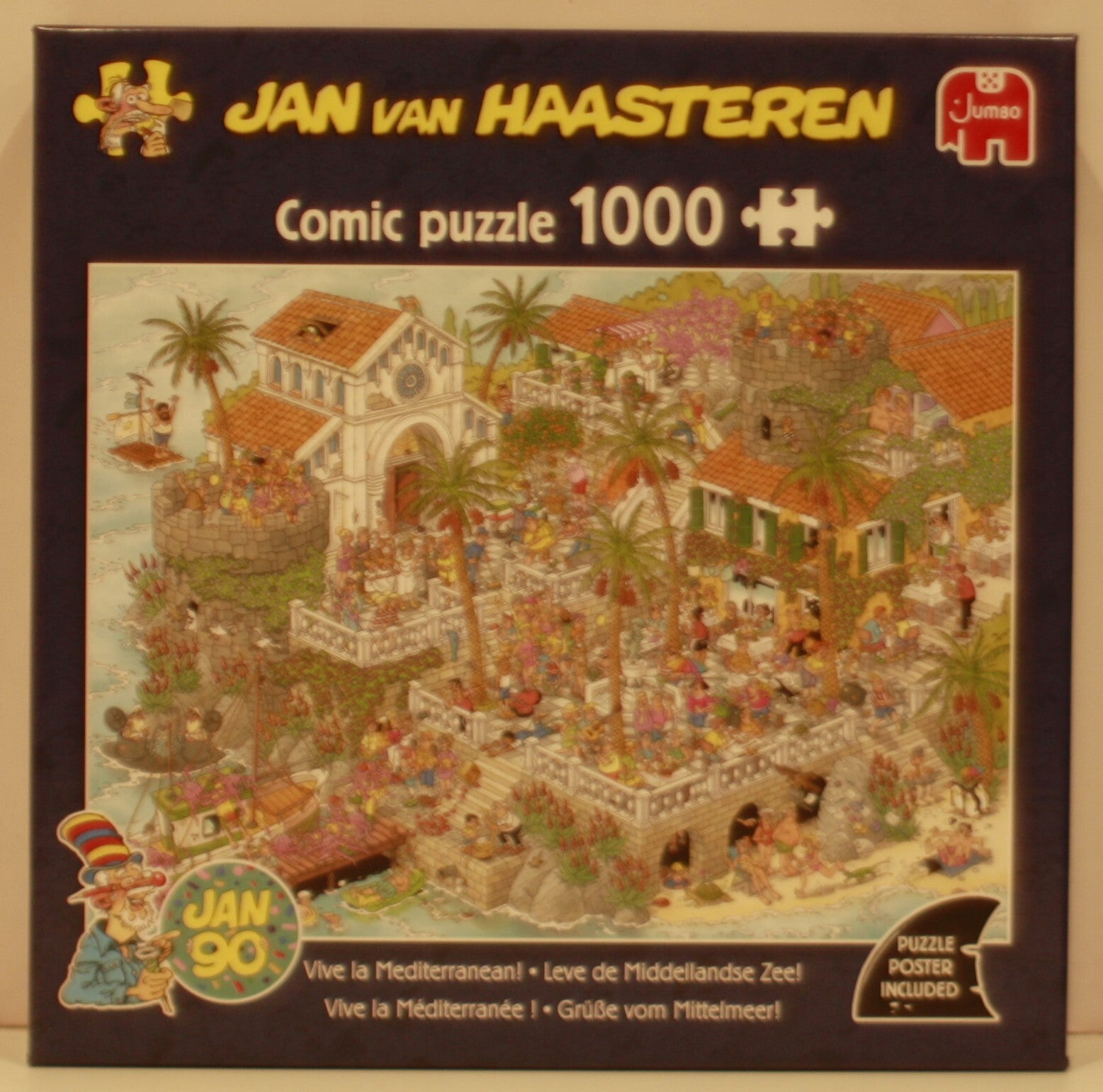 Jan van Haasteren 1110100880 Leve de middellandse zee ! 1000 st. Nieuw