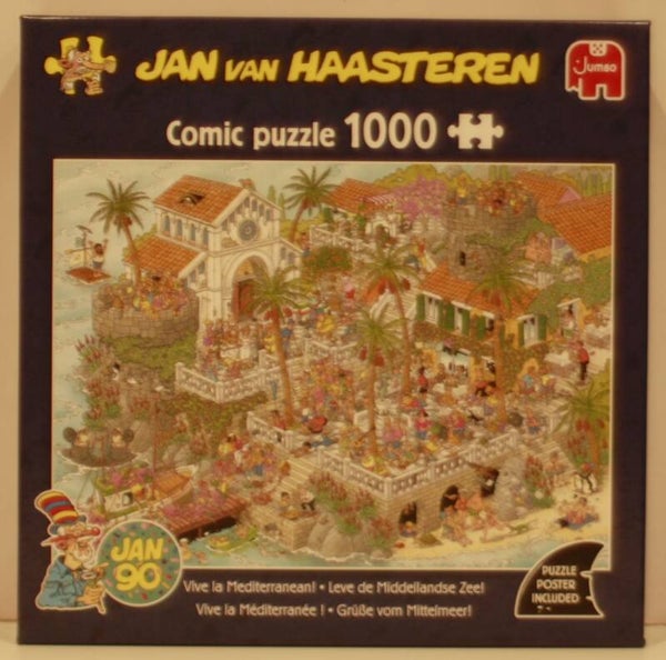 Jan van Haasteren 1110100880 Leve de middellandse zee ! 1000 st. Nieuw