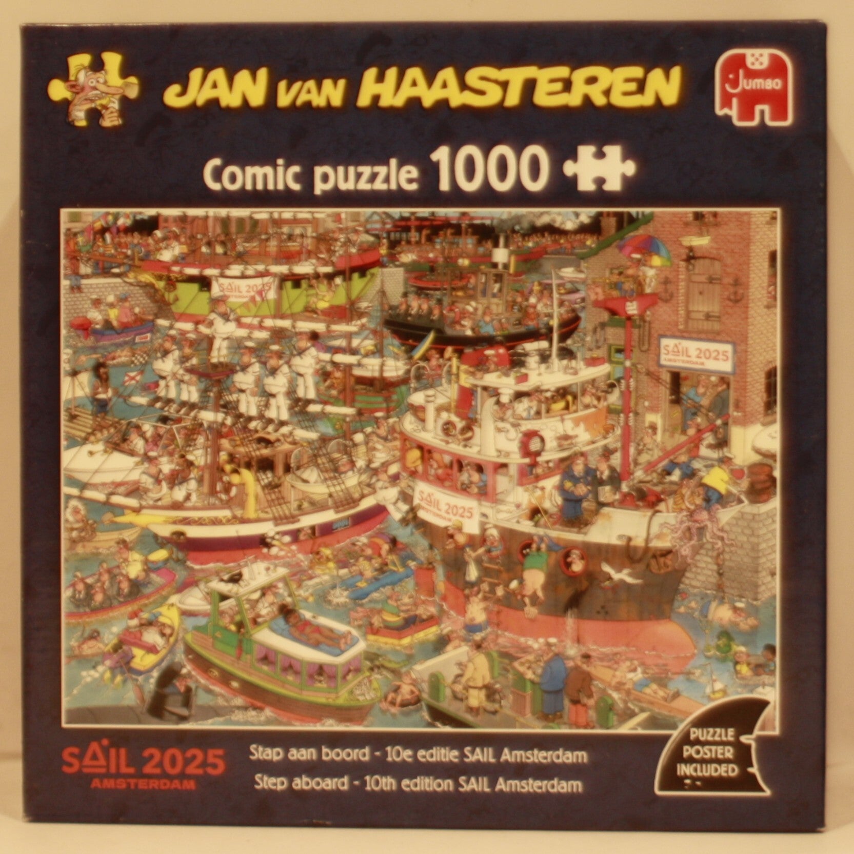 Jan van Haasteren 1118902060 10e editie SAIL Amsterdam 1000 stukjes