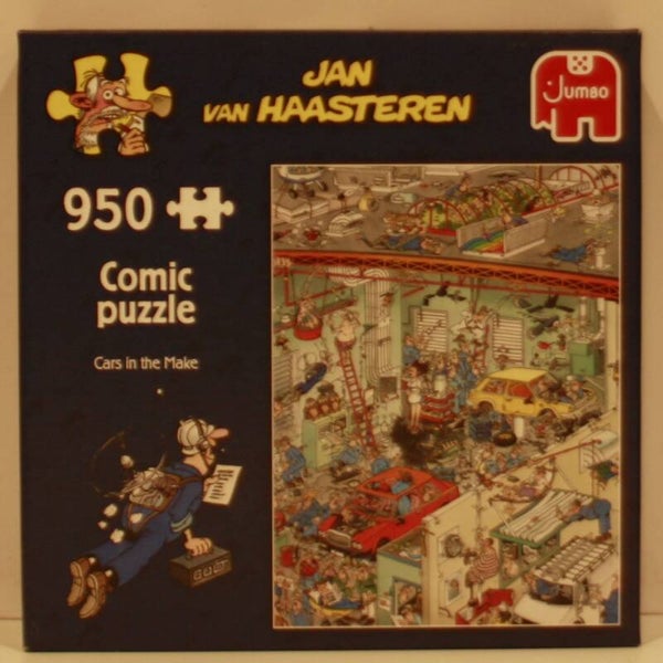 Jan van Haasteren 1119802119 Cars in the make 950 stukjes
