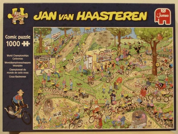 Jan van Haasteren 19174 Wereldkampioenschappen veldrijden 1000 stukjes