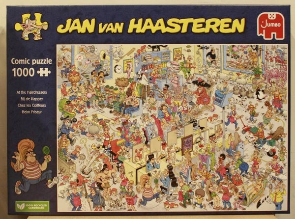 Jan van Haasteren puzzel Bij de kapper 1000 stukjes