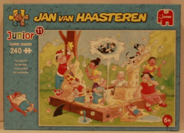 Jan van Haasteren 20082 NR 11 Junior puzzel De zandbak 240 stukjes