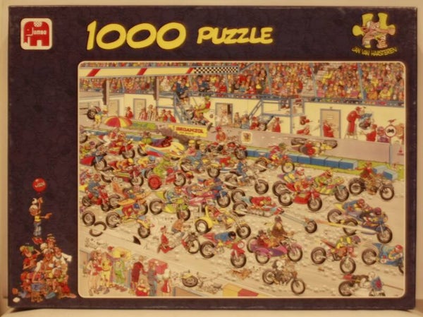 Jan van Haasteren 2046 Motorrace 1000 stukjes